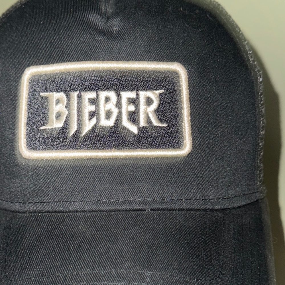 Bieber Black Baseball Cap - Picture 7 of 8
